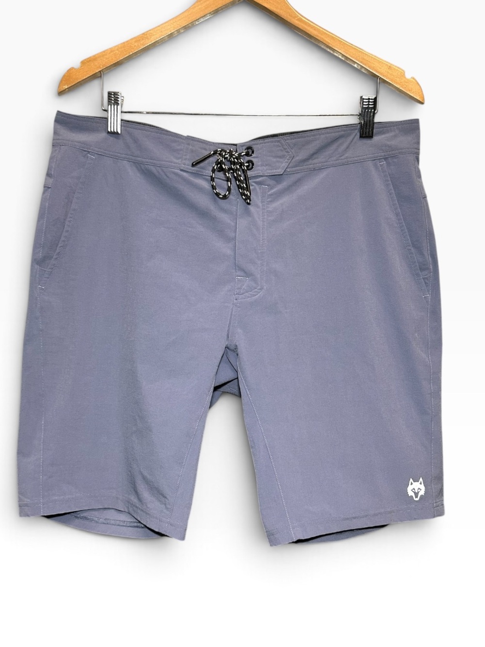 Greyson Slate Blue Nylon Blend Men’s Boardshort Size 34
